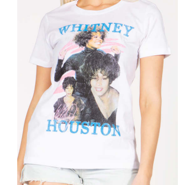 Whitney Houston Graphic Tee