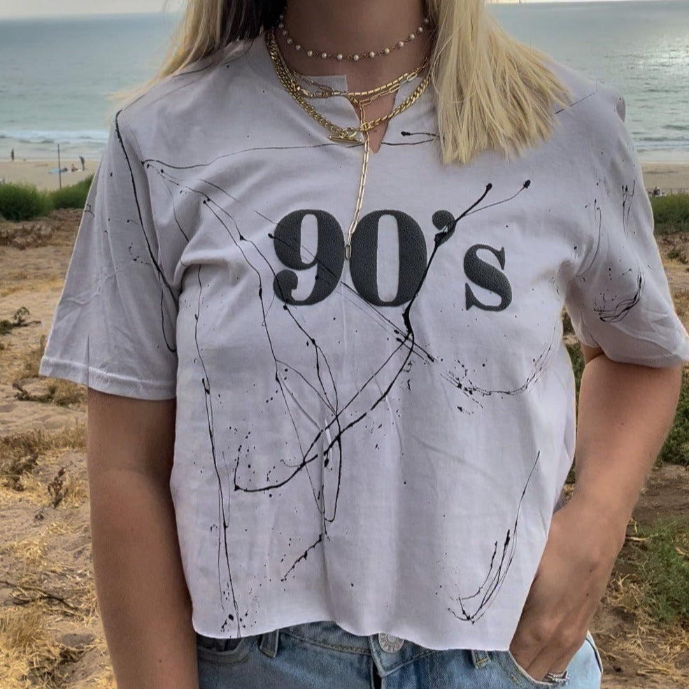 90's Cropped Tee