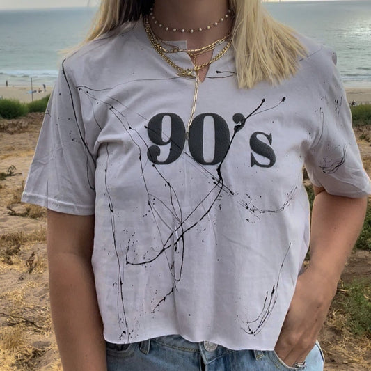 90's Cropped Tee