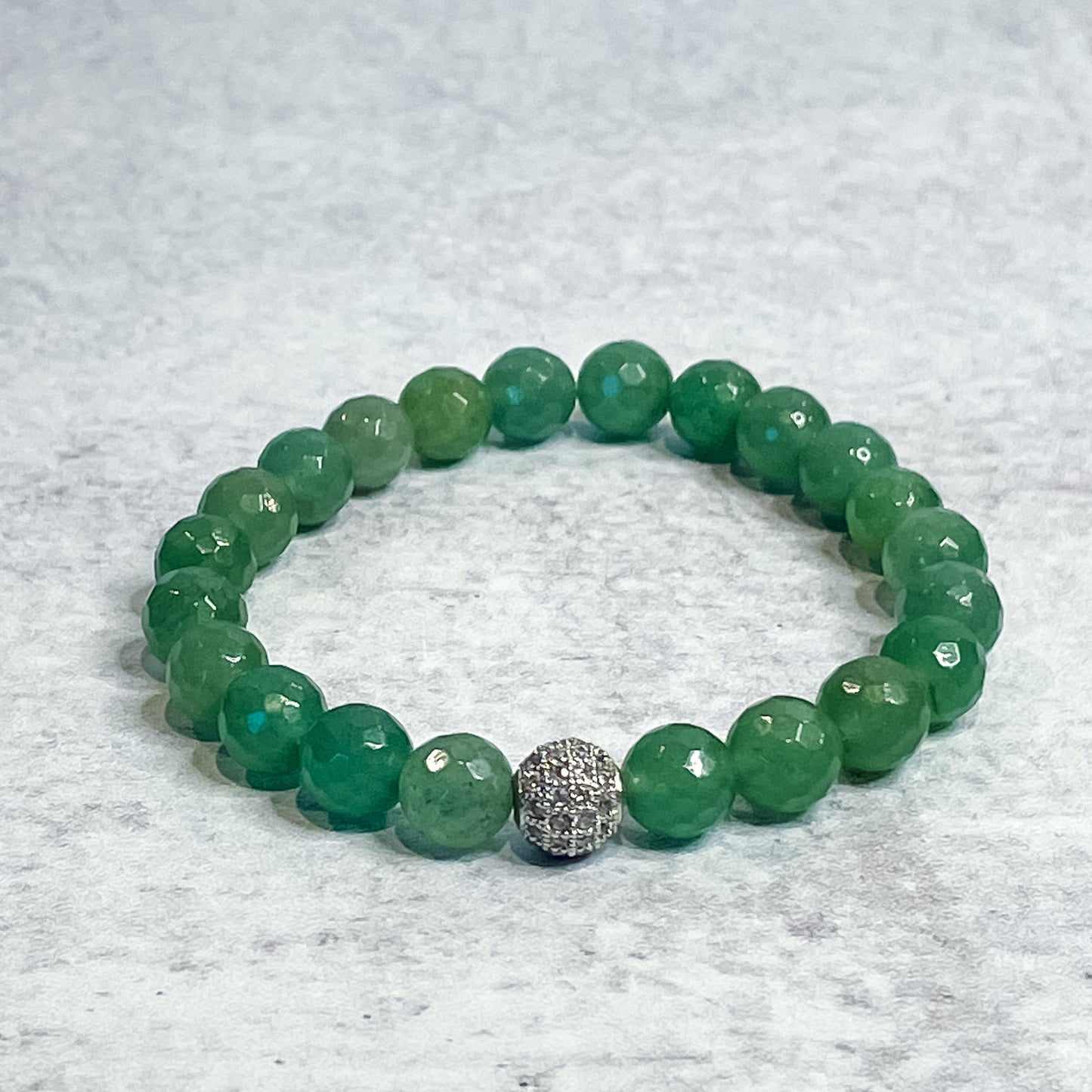 Women's Green Adventurine Bracelet